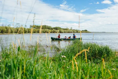 Canoe on Bear Lake