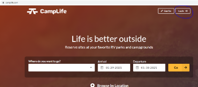 Camp life screen shot