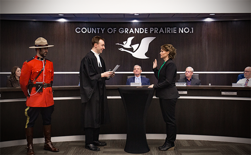 Reeve Amanda McDonald Swearing-in Ceremony October 27 2025