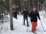 Snowshoeing